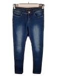 Vorschaubild 1 von Skinny Jeans Kinder Mädchen Gr. 164 Blau Denim Stretch