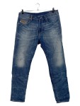 Vorschaubild 1 von Ripped Jeans Herren Gr. W32/48/M Blau Baumwolle Uni Casual 47 cm 75 cm