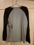 Vorschaubild 2 von Sweatshirt Herren Gr. L Raglan 89 Grau Navy Streetwear
