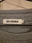 Vorschaubild 2 von Sweatshirt Herren Gr. 54/XL Grau Baumwolle Logo-Print Casual Langarm