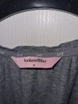 Vorschaubild 2 von Schlafanzug Damen Gr. 38/M Grau Baumwolle Polyester Elasthan Feminin