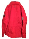 Vorschaubild 2 von Outdoorjacke Herren Gr. 56/XXL Rot Polyester Uni Langarm Herbst/Winter