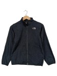 Vorschaubild 1 von Fleecejacke Kinder Gr. 140 Schwarz Polyester Uni Logo-Print
