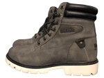 Vorschaubild 2 von Stiefel Herren Gr. 41 Grau Textil Schnürung 3 cm Outdoor Freizeit Uni