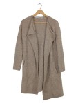 Vorschaubild 1 von Strickjacke Damen Beige Gr. 36/S Wolle Alpaka Langarm Casual