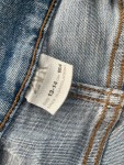 Vorschaubild 6 von Ripped Jeans Kinder Blau Gr. 164 Baumwolle Uni Casual 33 cm Knopf 70 cm L28