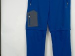 Vorschaubild 6 von Zip-Off Wanderhose Herren Outdoor Trekking Polyester Blau Gr. W32/48/M