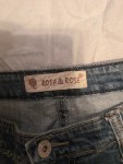 Vorschaubild 5 von Rosa & Rose Damen Jeans Bootcut XL Strass Spitze Paisley Blau