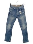 Vorschaubild 1 von Bootcut Jeans Herren Gr. W32/48/M Blau Baumwolle Uni Casual Freizeit
