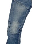 Vorschaubild 4 von Bootcut Jeans Herren Gr. W32/48/M Blau Baumwolle Uni Casual Freizeit