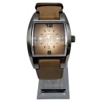 Vorschaubild 1 von Armbanduhr Damenuhr Lederarmband Damen Braun DZ-1048 Uni Casual Alltag