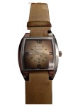 Vorschaubild 3 von Armbanduhr Damenuhr Lederarmband Damen Braun DZ-1048 Uni Casual Alltag