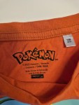 Vorschaubild 5 von Fanshirt Kinder Gr. 128 Orange Pikachu Glumanda Schiggy Bisasam