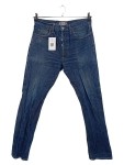 Vorschaubild 1 von Bootcut Jeans Herren Gr. W33/50/L Blau Polyester Uni Casual Knopf