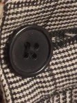 Vorschaubild 4 von Cargohose Herren Grau Gr. W31/48/M Baumwolle Kariert Streetwear L26
