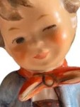 Vorschaubild 2 von Hummel Figur Junge Zwinkernd Porzellan 10 cm Germany 1989