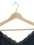 Vorschaubild 2 von Unterkleid Damen Gr. 38/M Schwarz Polyamid Uni Elegant Ärmellos