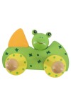 Vorschaubild 1 von Spielzeugauto Frosch Holz Grün Baby Kleinkind Motorik Auto