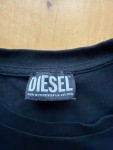 Vorschaubild 2 von T-Shirt Herren Schwarz Gr. 52/L Baumwolle Logo-Print Streetwear Kurzarm