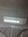 Vorschaubild 5 von Damen Cargohose Schwarz Gr. 42 Wide Leg Stoffhose