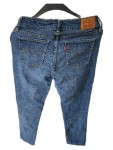 Vorschaubild 3 von 712 Slim Fit Jeans Damen W28 L29 Blau Stretch Denim