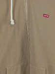 Vorschaubild 2 von Herren Kapuzenpullover Hoodie Zip Beige Gr. M 100% Baumwolle