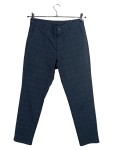 Vorschaubild 1 von Jeans Regular Fit Herren Gr. W28/36/S Blau Baumwolle Kariert Business 36 cm