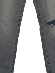 Vorschaubild 3 von Mile High Super Skinny Jeans Damen High Waist Grau W26 Destroyed
