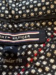 Vorschaubild 3 von Damen Business Hemd Blau Gepunktet Regular Fit Gr. S