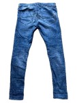 Vorschaubild 2 von Ripped Jeans Herren Gr. W33/50/L Blau Baumwolle Uni Casual 46 cm Knopf