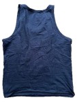 Vorschaubild 2 von Unterhemd Herren Gr. L Schwarz Baumwolle Uni Basic Ärmellos Alltag Casual