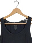Vorschaubild 2 von Unterhemd Herren Schwarz Gr. L Baumwolle Uni Basic Ärmellos Alltag Casual