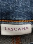 Vorschaubild 5 von Damen High Waist Jeans Knopfleiste Blau Gr. 40 W31 L27