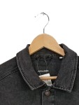 Vorschaubild 3 von Jeansjacke Herren Gr. L Grau Denim Truckerjacke Baumwolle