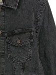 Vorschaubild 4 von Jeansjacke Herren Gr. L Grau Denim Truckerjacke Baumwolle