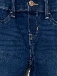 Vorschaubild 4 von Ripped Jeans Kinder Blau Gr. 128 Baumwolle Uni Casual 29 cm L20
