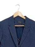 Vorschaubild 4 von Damen Hosenanzug Blazer Hose Gr. M 38 Blau gepunktet Business