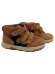 Vorschaubild 1 von Kinder High-Top Sneaker Stiefel Gr. 25 Braun Klettverschluss