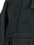 Vorschaubild 3 von Herren Jeansjacke Schwarz Gr. S Vintage Denim Trucker Jacke