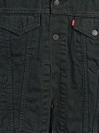 Vorschaubild 2 von Herren Jeansjacke Schwarz Gr. S Vintage Denim Trucker Jacke