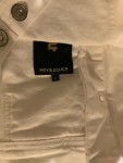 Vorschaubild 3 von Herren Jeansjacke Weiß Gr. 46 Baumwolle Klassisch