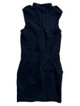 Vorschaubild 2 von Kostüm Damen Schwarz Gr. 36/S Viskose Polyester Uni Elegant Ärmellos