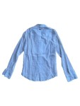 Vorschaubild 2 von Hemdbluse Damen Weiß Gr. 36/S Baumwolle Uni Feminin Langarm Büro Alltag