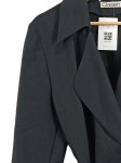 Vorschaubild 3 von Damen Blazer Jacke Schwarz Gr. 36 mit Ledergürtel Business