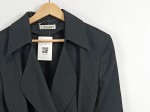 Vorschaubild 4 von Damen Blazer Jacke Schwarz Gr. 36 mit Ledergürtel Business
