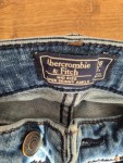 Vorschaubild 3 von Damen Jeans Mid Rise Super Skinny W26 Blau Destroyed