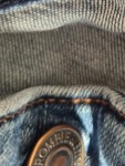 Vorschaubild 4 von Damen Jeans Mid Rise Super Skinny W26 Blau Destroyed