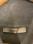 Vorschaubild 4 von Damen Strickkleid Rollkragen Langarm Grau Gr. L Midikleid