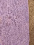 Vorschaubild 4 von Strickhose Mädchen Gr. 86 Rosa Baumwolle Sterne