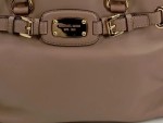 Vorschaubild 3 von Hamilton Henkeltasche Leder Beige Damen Handtasche Gold